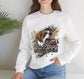 Saints Football Fierce Dog New Orleans Crewneck Sweatshirt - Bold Printed Tees