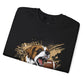 Saints Football Fierce Dog New Orleans Crewneck Sweatshirt - Bold Printed Tees