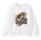 Saints Football Fierce Dog New Orleans Crewneck Sweatshirt - Bold Printed Tees