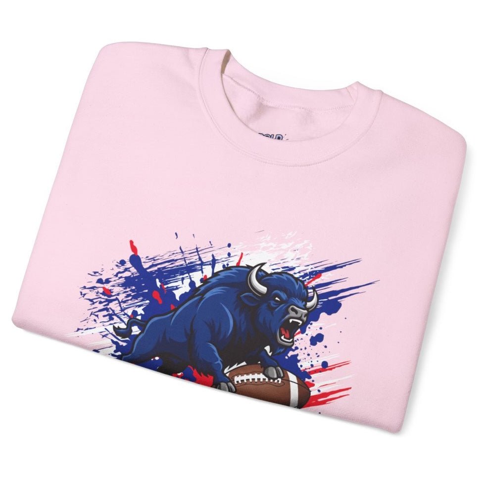 Bills Football Gameday Buffalo Crewneck Sweatshirt - Bold Printed Tees