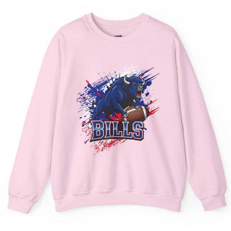 Bills Football Gameday Buffalo Crewneck Sweatshirt - Bold Printed Tees