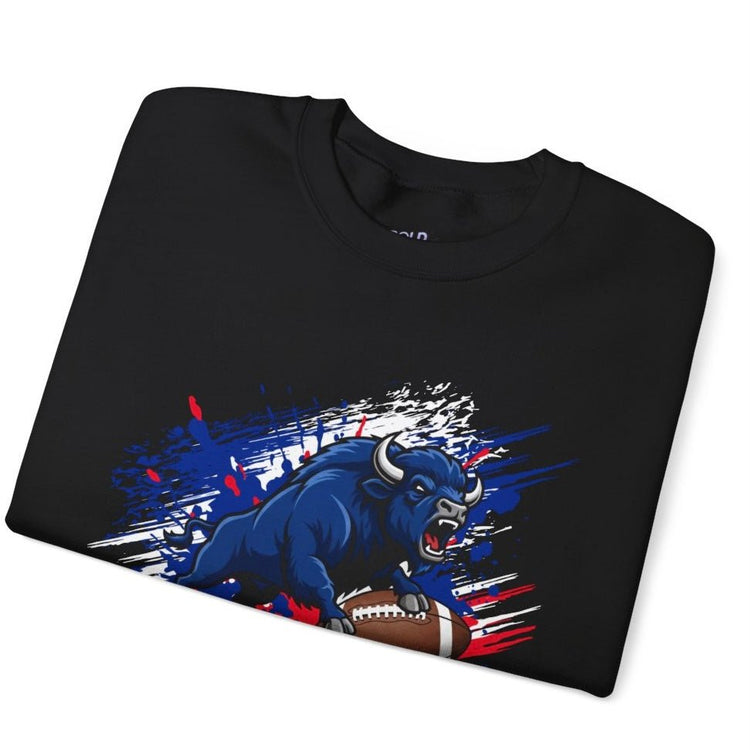Bills Football Gameday Buffalo Crewneck Sweatshirt - Bold Printed Tees