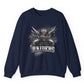 Raiders Football Warrior Las Vegas Crewneck Sweatshirt - Bold Printed Tees