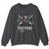 Raiders Football Warrior Las Vegas Crewneck Sweatshirt - Bold Printed Tees