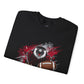 Falcons Football Hawk Atlanta Crewneck Sweatshirt - Bold Printed Tees