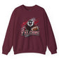 Falcons Football Hawk Atlanta Crewneck Sweatshirt - Bold Printed Tees