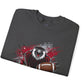 Falcons Football Hawk Atlanta Crewneck Sweatshirt - Bold Printed Tees
