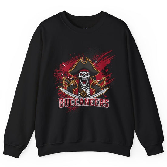 Buccaneers Football Pirate Tampa Bay Crewneck Sweatshirt - Bold Printed Tees