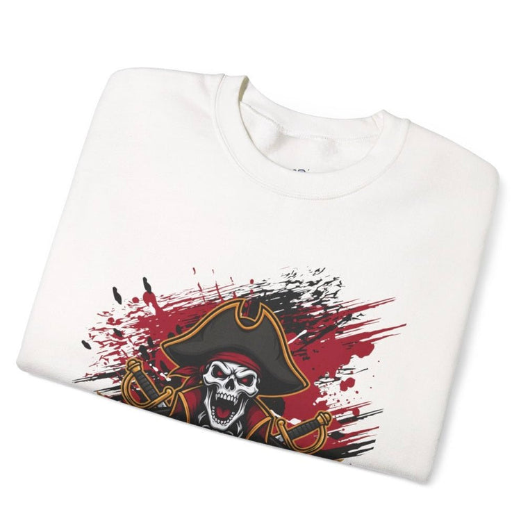Buccaneers Football Pirate Tampa Bay Crewneck Sweatshirt - Bold Printed Tees