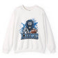 Lions Football Fierce Lion Design Detroit Crewneck Sweatshirt - Bold Printed Tees