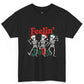 Feelin’ Jolly Skeleton Holiday Christmas Themed T-Shirt - Bold Printed Tees