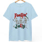 Feelin’ Jolly Skeleton Holiday Christmas Themed T-Shirt - Bold Printed Tees