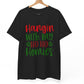 Hangin’ with My Ho Ho Homies Christmas T-Shirt Holiday Graphic Tee - Bold Printed Tees