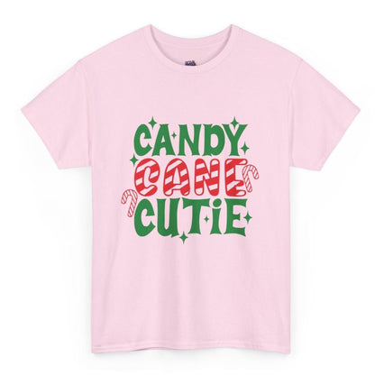 Candy Cane Cutie Holiday Adorable Christmas T-Shirt - Bold Printed Tees