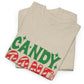 Candy Cane Cutie Holiday Adorable Christmas T-Shirt - Bold Printed Tees