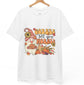 Gobble Till You Hobble Funny Thanksgiving Holiday Gnome T-Shirt - Bold Printed Tees
