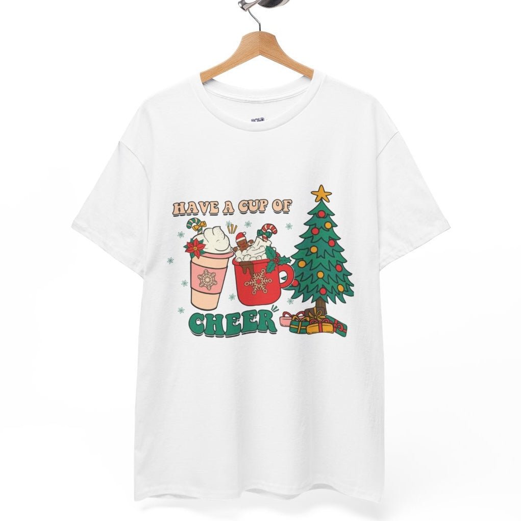Have a Cup of Cheer Christmas Holiday Shirt - Bold Printed Tees