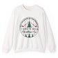 Christmas Eve Search The Skies Magic Holiday Crewneck Sweatshirt - Bold Printed Tees