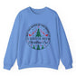 Christmas Eve Search The Skies Magic Holiday Crewneck Sweatshirt - Bold Printed Tees