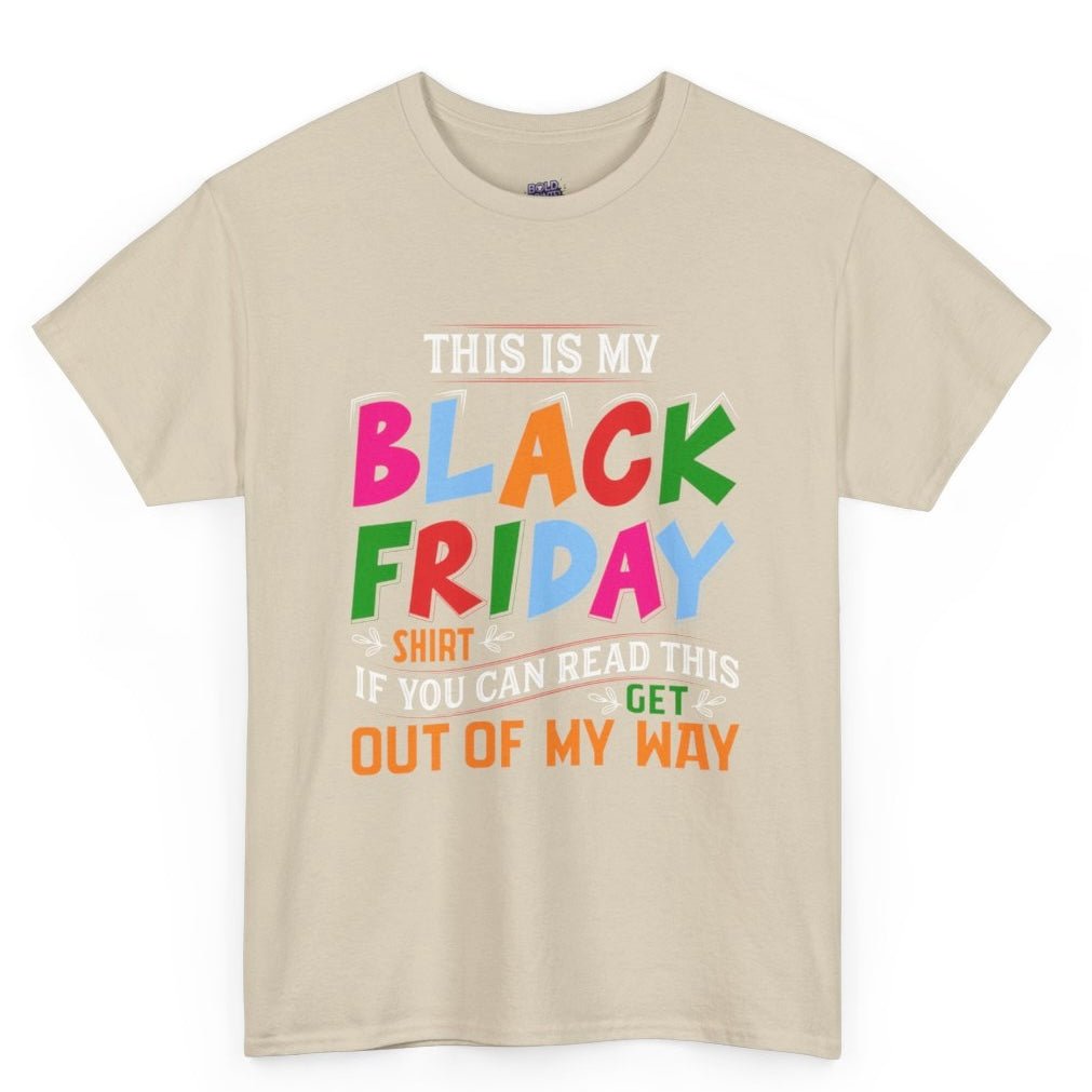 This Is My Black Friday Shirt Funny Shopping Graphic Tee - Bold Printed Tees