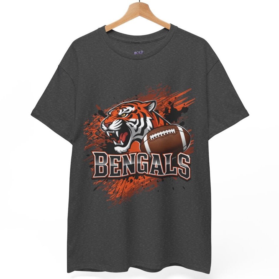 Cincinnati Bengals Fierce Tiger Graphic Shirt – Bold Printed Tees