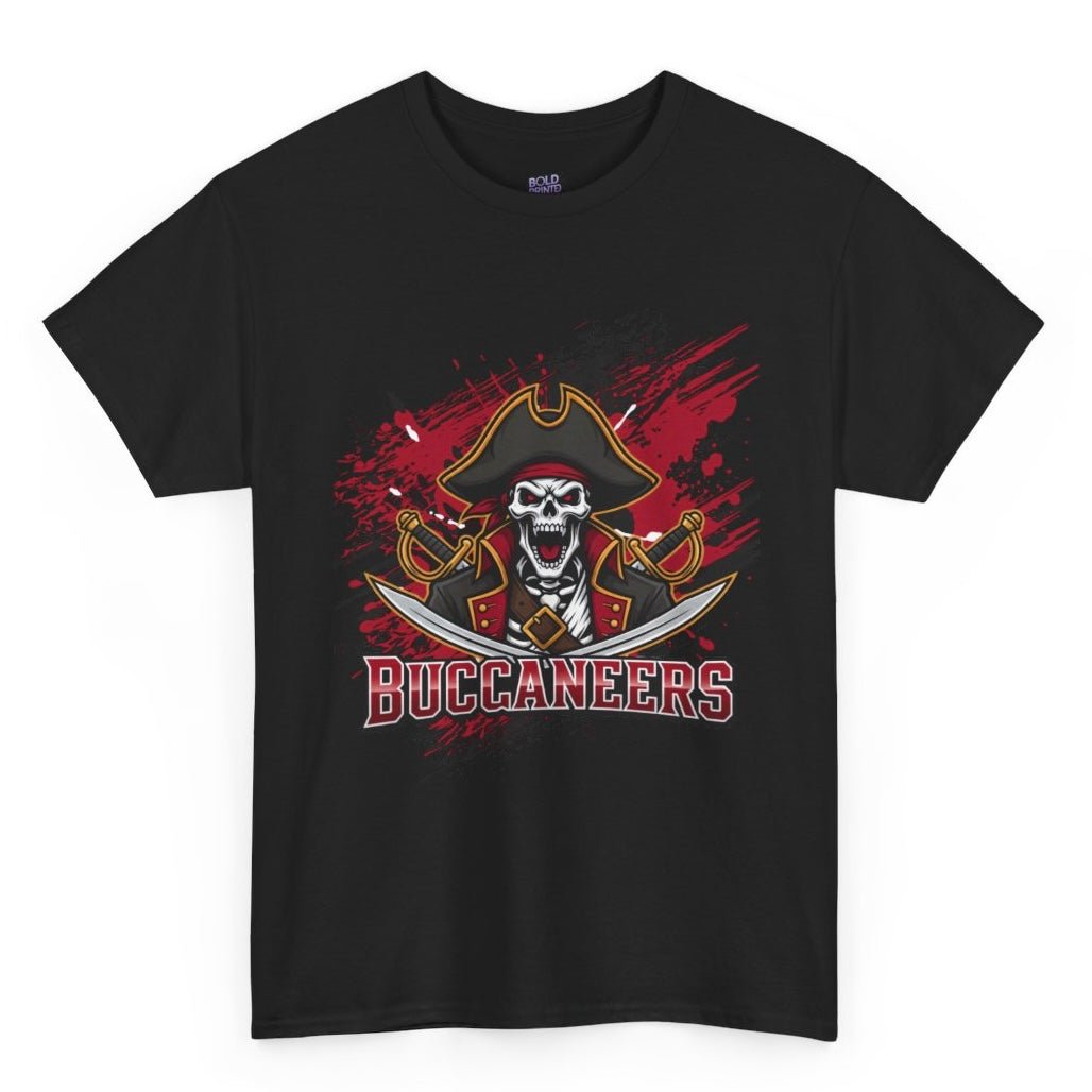 Buccaneers Football Pirate Tampa Bay Graphic Shirt - Bold Printed Tees