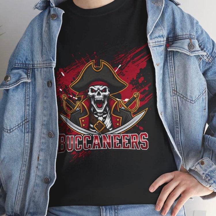 Buccaneers Football Pirate Tampa Bay Graphic Shirt - Bold Printed Tees