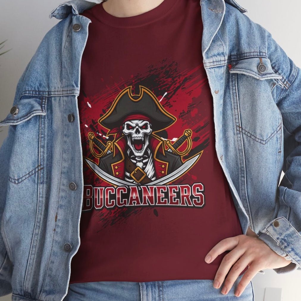 Buccaneers Football Pirate Tampa Bay Graphic Shirt - Bold Printed Tees