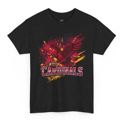 Cardinal Fierce Arizona Football Graphic Shirt - Bold Printed Tees