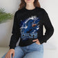 Charging Horse Indy Football Colts Crewneck Sweatshirt - Bold Printed Tees
