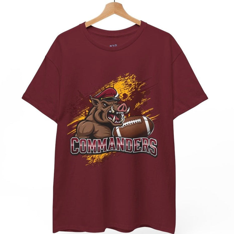 Commanders Football Sport Washington Graphic Shirt - Bold Printed Tees