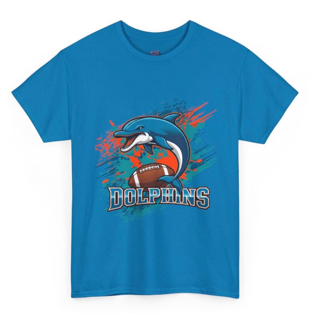 Dolphins Football Miami Gameday Graphic Shirt - Bold Printed Tees