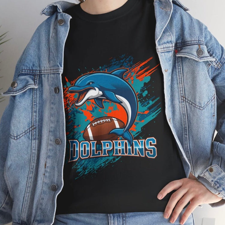 Dolphins Football Miami Gameday Graphic Shirt - Bold Printed Tees