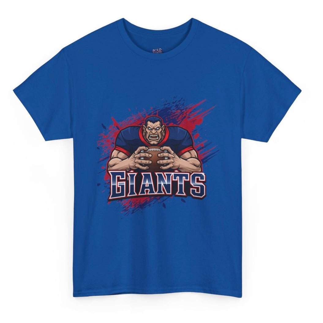 Giants Football Fierce Graphic New York Graphic Shirt - Bold Printed Tees