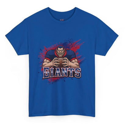 Giants Football Fierce Graphic New York Graphic Shirt - Bold Printed Tees