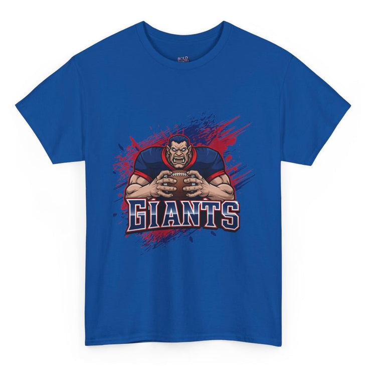 Giants Football Fierce Graphic New York Graphic Shirt - Bold Printed Tees