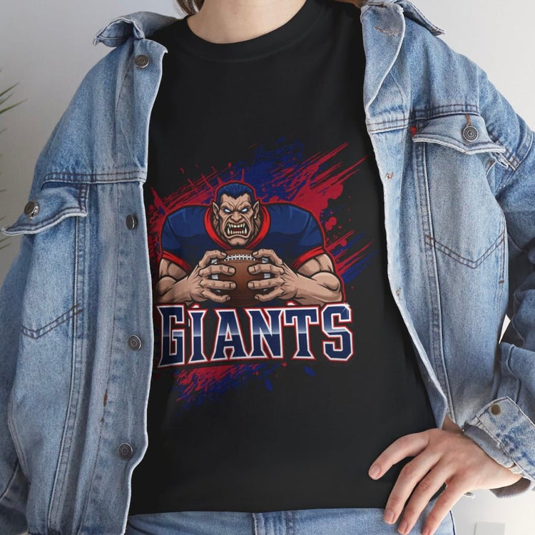 Giants Football Fierce Graphic New York Graphic Shirt - Bold Printed Tees