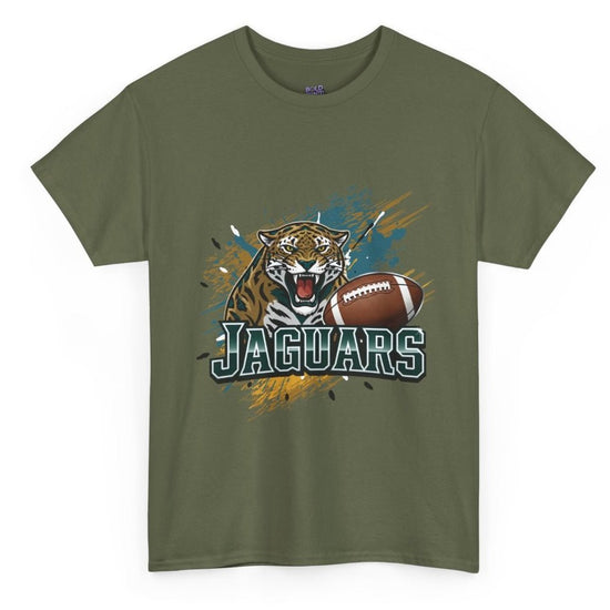 Jaguars Football Bold Jaguar Jacksonville Graphic Shirt - Bold Printed Tees