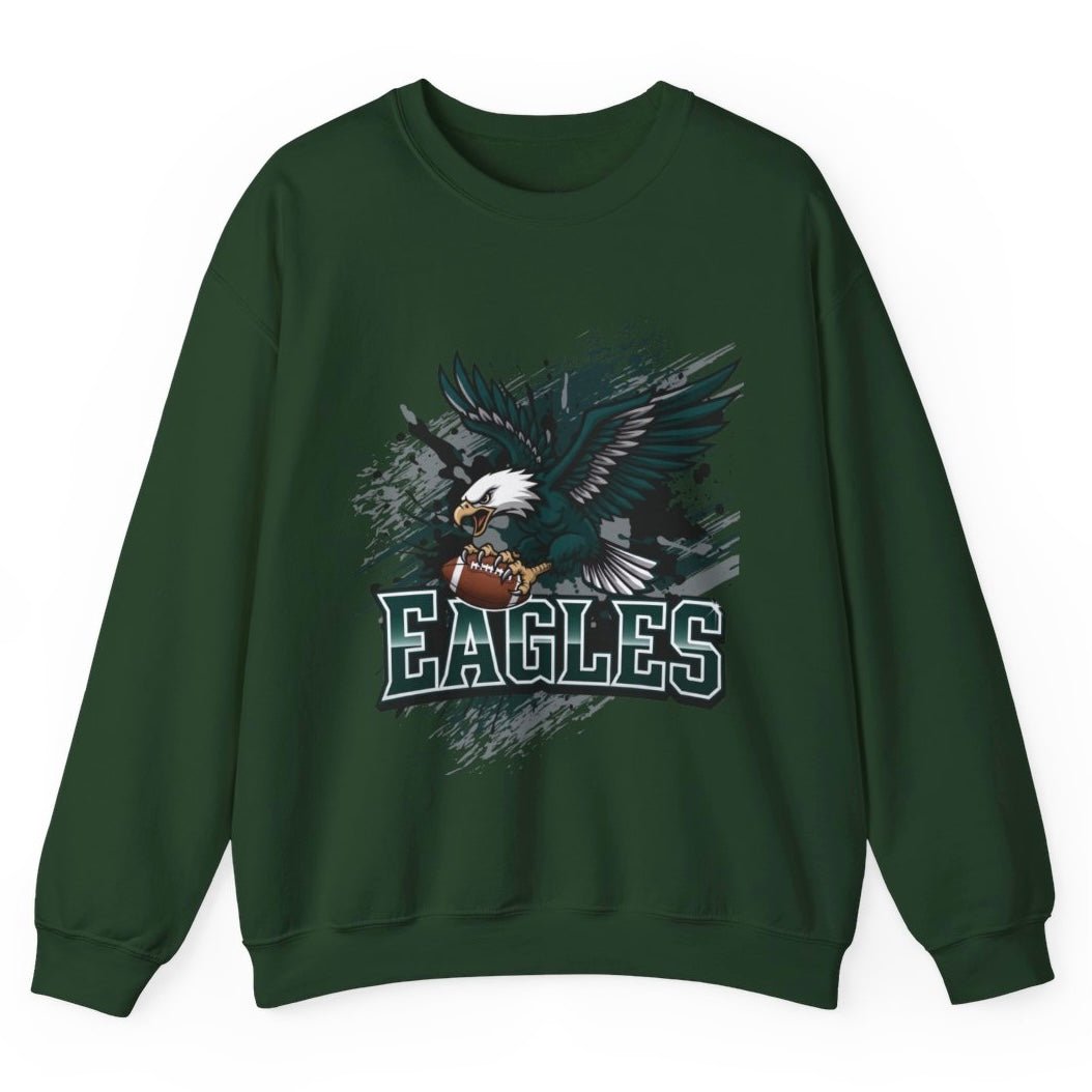 Eagle Gameday Philly Graphic Crewneck Sweatshirt - Bold Printed Tees