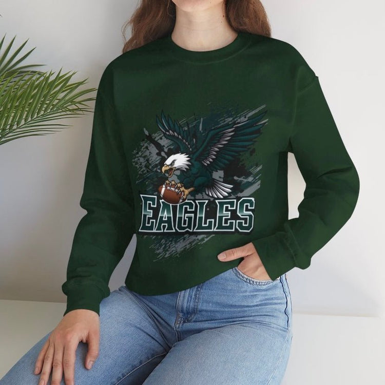 Eagle Gameday Philly Graphic Crewneck Sweatshirt - Bold Printed Tees