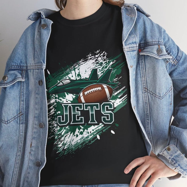 Jets Design New York Football Gameday Graphic Shirt - Bold Printed Tees