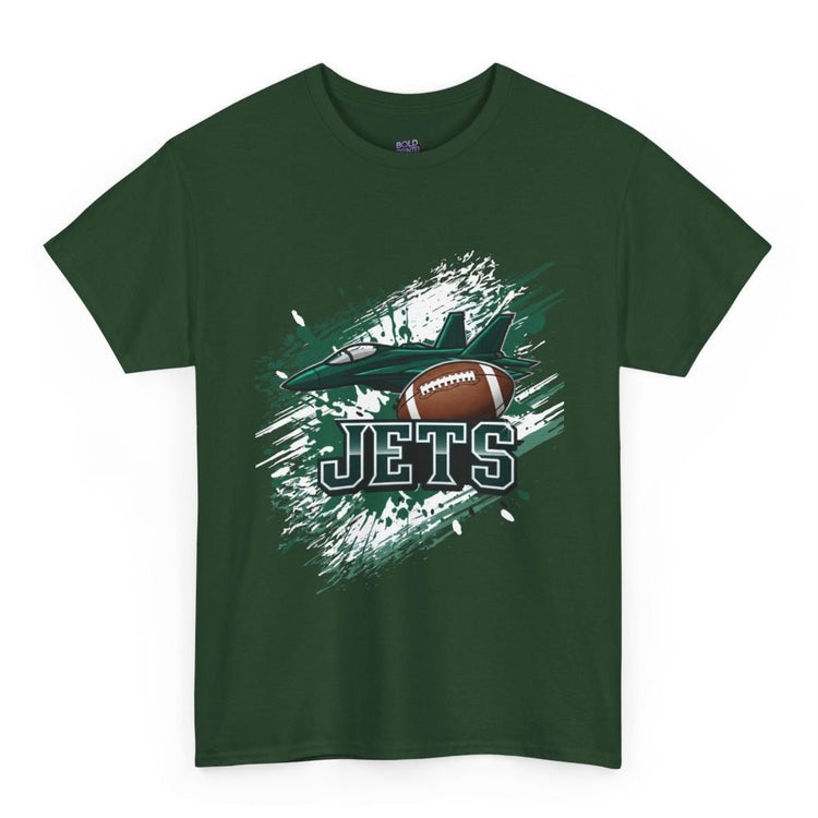 Jets Design New York Football Gameday Graphic Shirt - Bold Printed Tees
