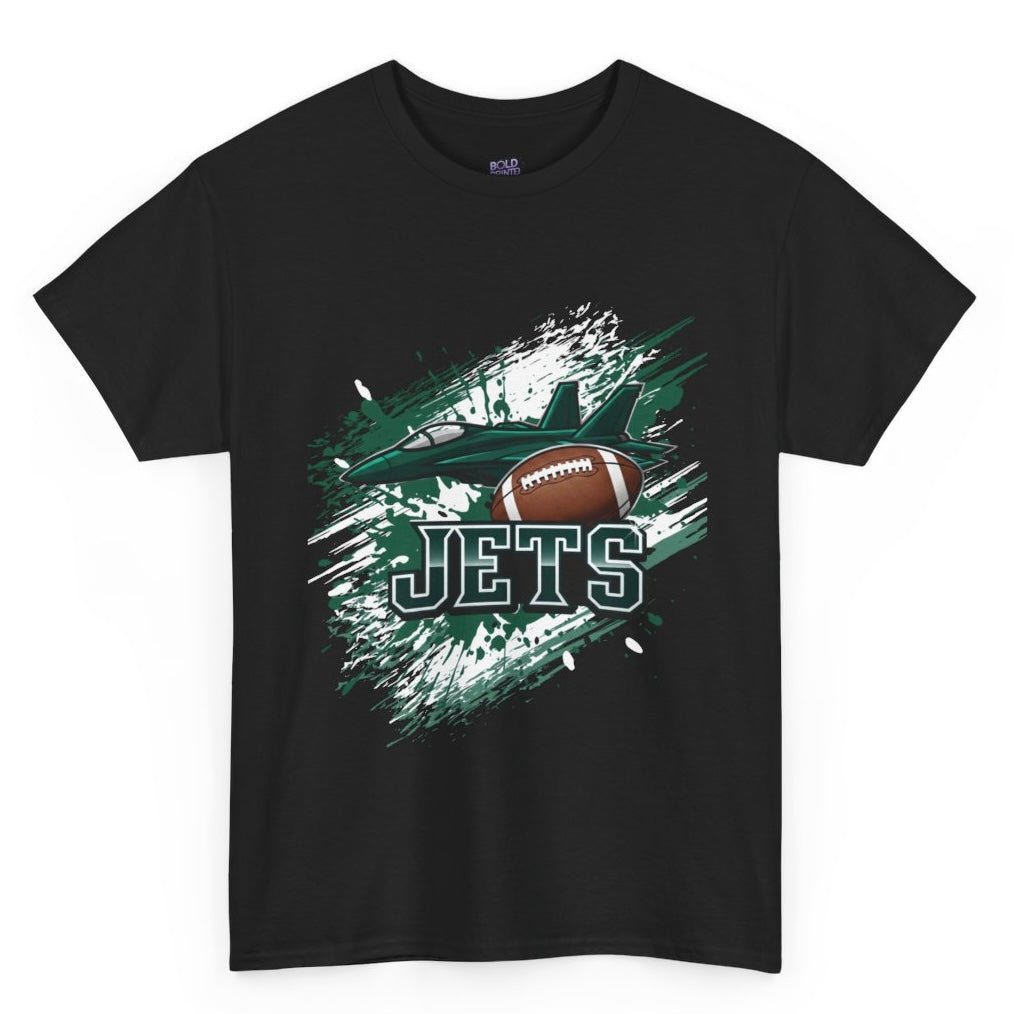 Jets Design New York Football Gameday Graphic Shirt - Bold Printed Tees