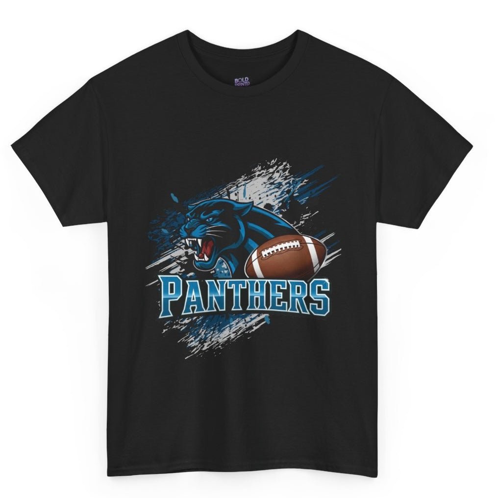 Panthers Football Carolina Graphic Shirt - Bold Printed Tees