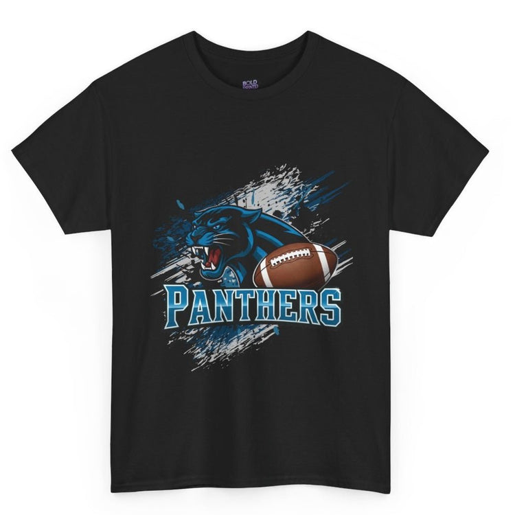 Panthers Football Carolina Graphic Shirt - Bold Printed Tees