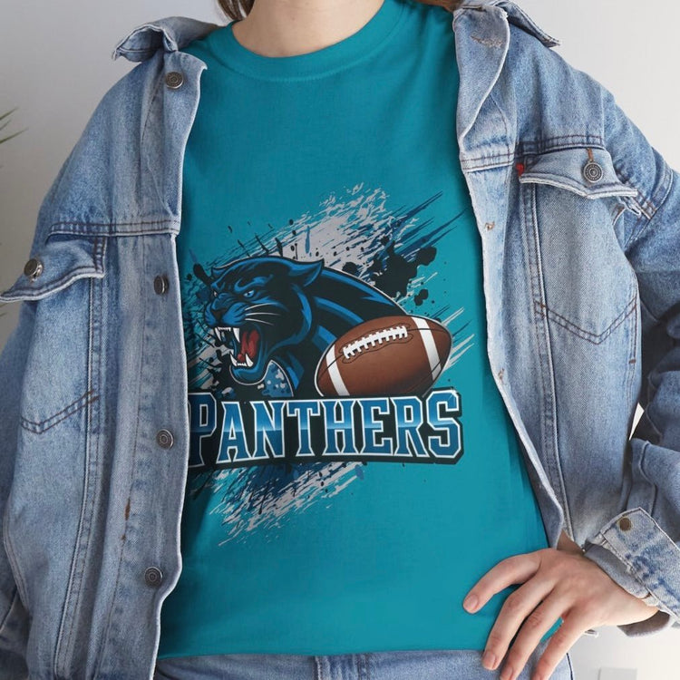 Panthers Football Carolina Graphic Shirt - Bold Printed Tees