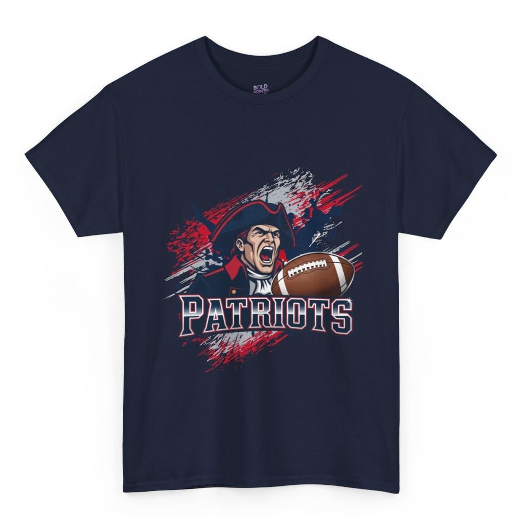 Patriots Football Game Day New England Sports Shirt - Bold Printed Tees