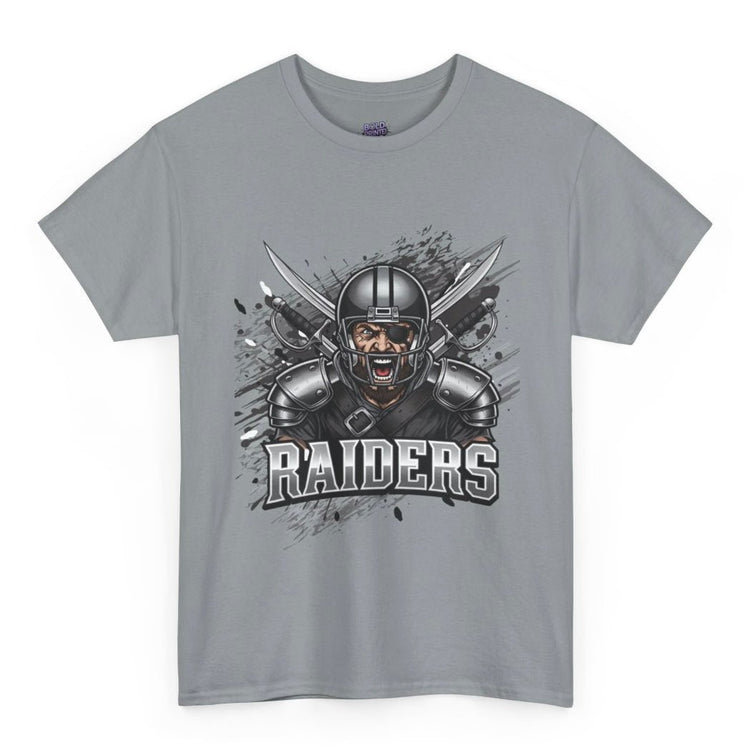 Raiders Football Warrior Las Vegas Graphic Shirt - Bold Printed Tees