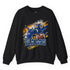 Rams Charging Ram Graphic Football Crewneck Sweatshirt - Bold Printed Tees