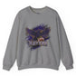 Ravens Football Ravens Bird Baltimore Graphic Crewneck Sweatshirt - Bold Printed Tees